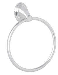 [AQA-87] Toallero argolla metalico acabado cromo, foset aqua