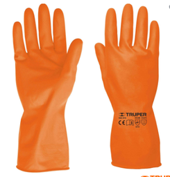 [GU-312] Guantes de latex para limpieza, m, truper