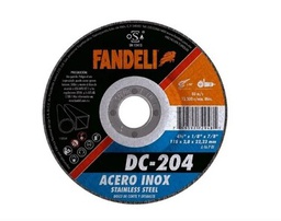 [72948 DC-204] DISCO FNDL.PRO CTE-DESB.INOX 4 1/2