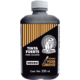 [8045] TINTA FUERTE EL OSO   250ML.NEGRA