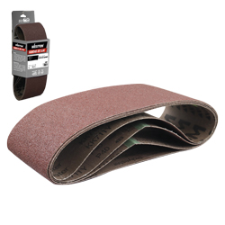 [BD-2355] BANDA WESTON  OXIDO DE ALUMINIO 4" X 24" G040 (Precio x Pza - Empaque c/3 pzs)