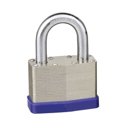 [BL-0255] CANDADO DE ACERO CUERPO LAMINADO 30MM C/2 LLAVES (CAJA C/12 PZAS - PRECIO X PIEZA)