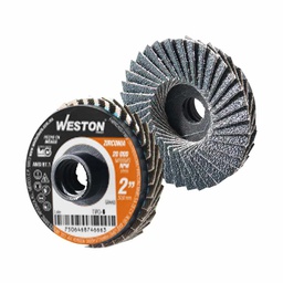 [MF-13020] MINI DISCO LAMINADO D/CAMBIO RAPIDO 2" TIPO S ZIRCONIA G036 (Precio x Pieza – Bolsa c/20 pzs)