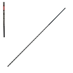 [NB-5-168-005] BROCA EXTRA LARGA AAV 3/16 x 18" WP BLACK &amp; SILVER