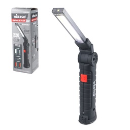 [SA-305-0310] LAMPARA D/TALLER RECARGABLE LED 220LM