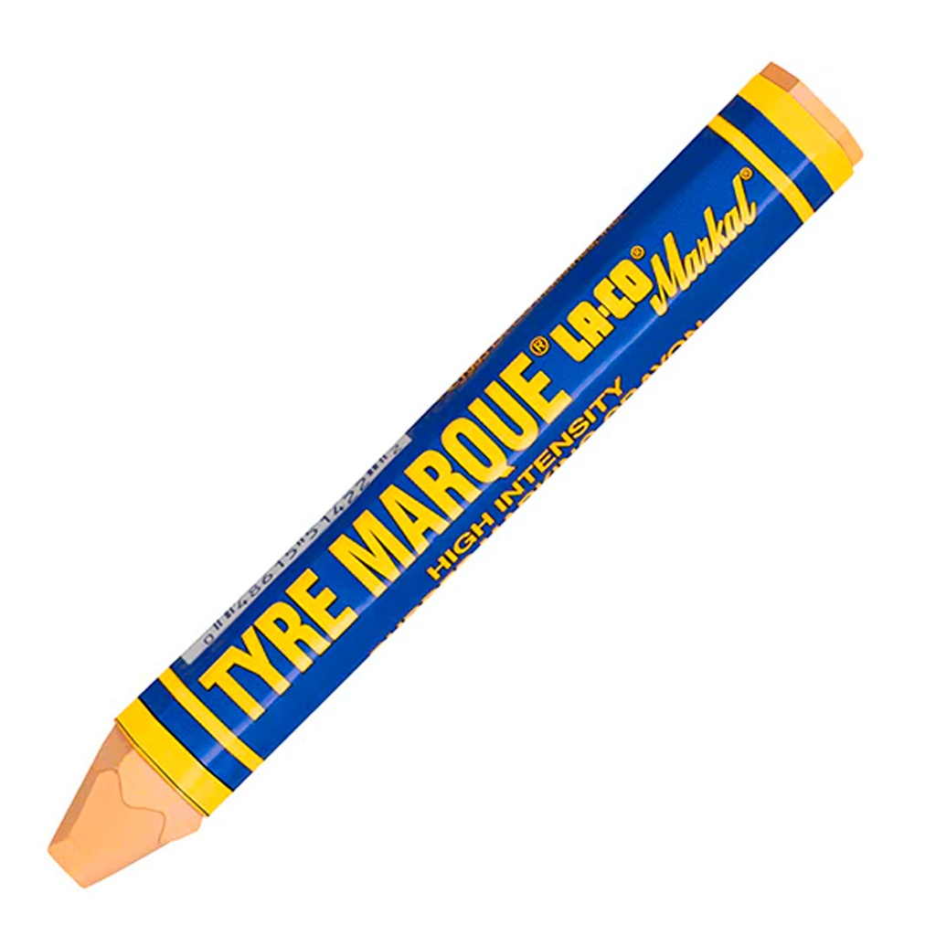MARCADOR DE CERA TYRE MARQUE AMARILLO (CAJA C/12 - PRECIO X PZA)