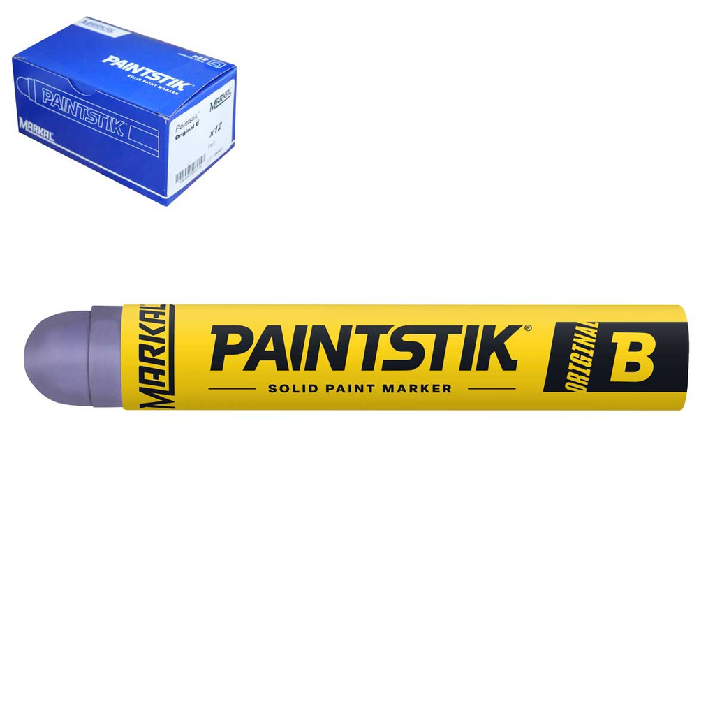 MARCADOR B PAINTSTIK PURPURA (CAJA C/12 - PRECIO X PZA)