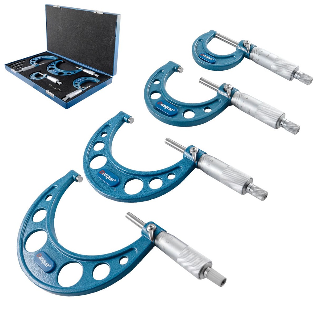 JGO 4 MICROMETROS P/EXTERIORES 0-100MM* TIPO MT *0.01MM