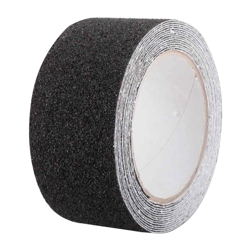 CINTA ANTIDERRAPANTE 1" NEGRA 25mm X 5M G46 (CAJA C/48 PZAS - PRECIO X PIEZA)