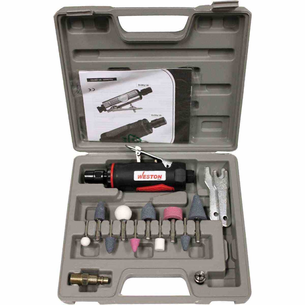 MOTOTOOL NEUMATICO 1/4" CON ACCESORIOS