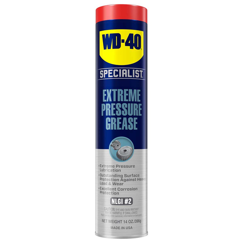WD-40 SPECIALIST GRASA DE PRESION EXTREMA DE ALTA RESITENCIA 14 OZ (CAJA C/10 PZAS - PRECIO X PIEZA)