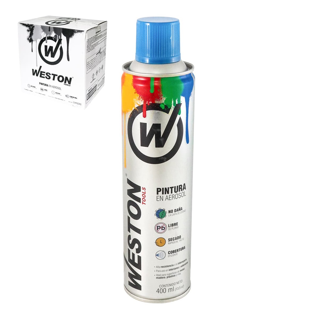 PINTURA AEROSOL AZUL 400ml           