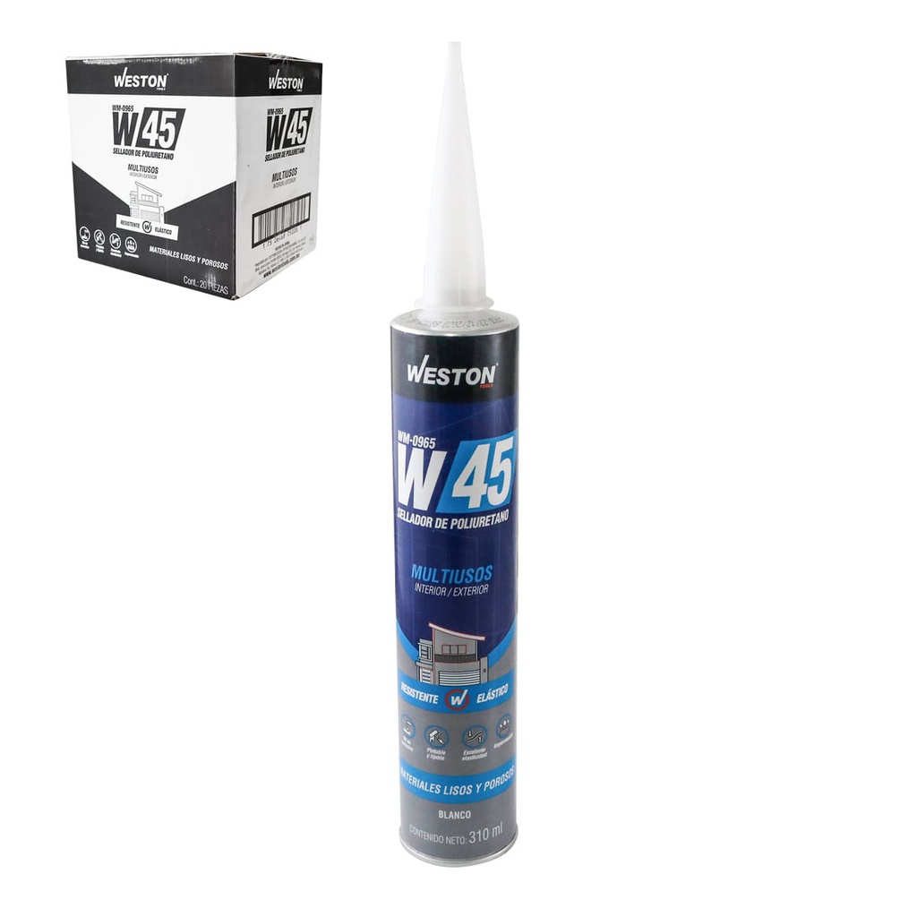 ADHESIVO SELLADOR DE POLIURETANO 310 ml           