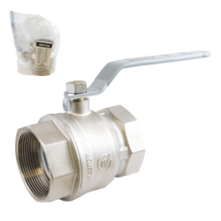 VALVULA DE ESFERA NIQUELADA ROSCABLE WOG 400 2" (CAJA C/2 PZAS - PRECIO X PIEZA)