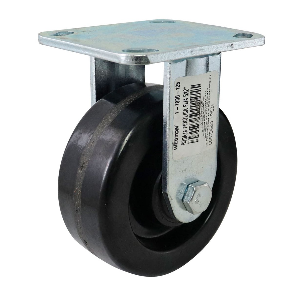 RODAJA FENOLICA FIJA 5X2"