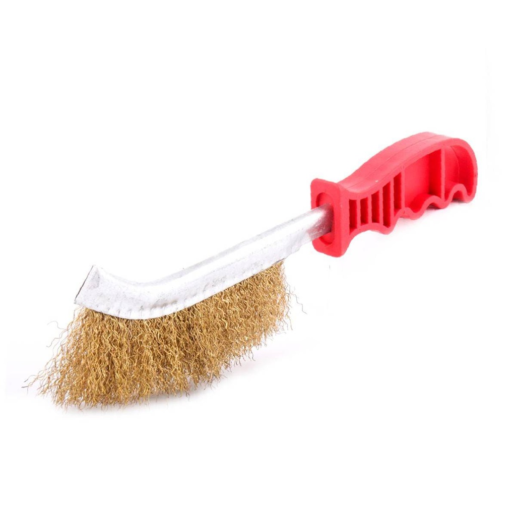 CEPILLO C/MANGO PLASTICO A. LATONADO .006"