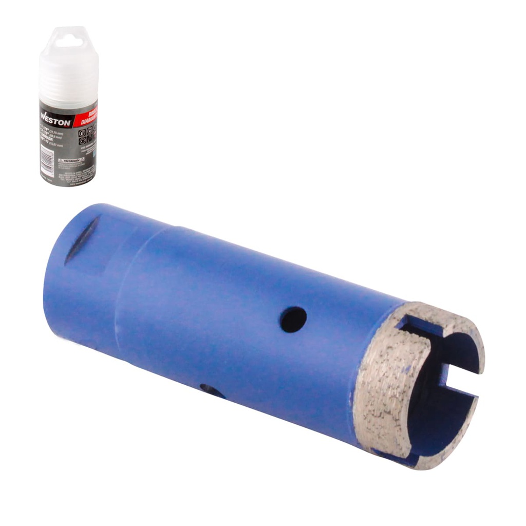 BROCA DE DIAMANTE P/ESMERIL.    1-1/4" x 3-1/2" x 5/8"-11H