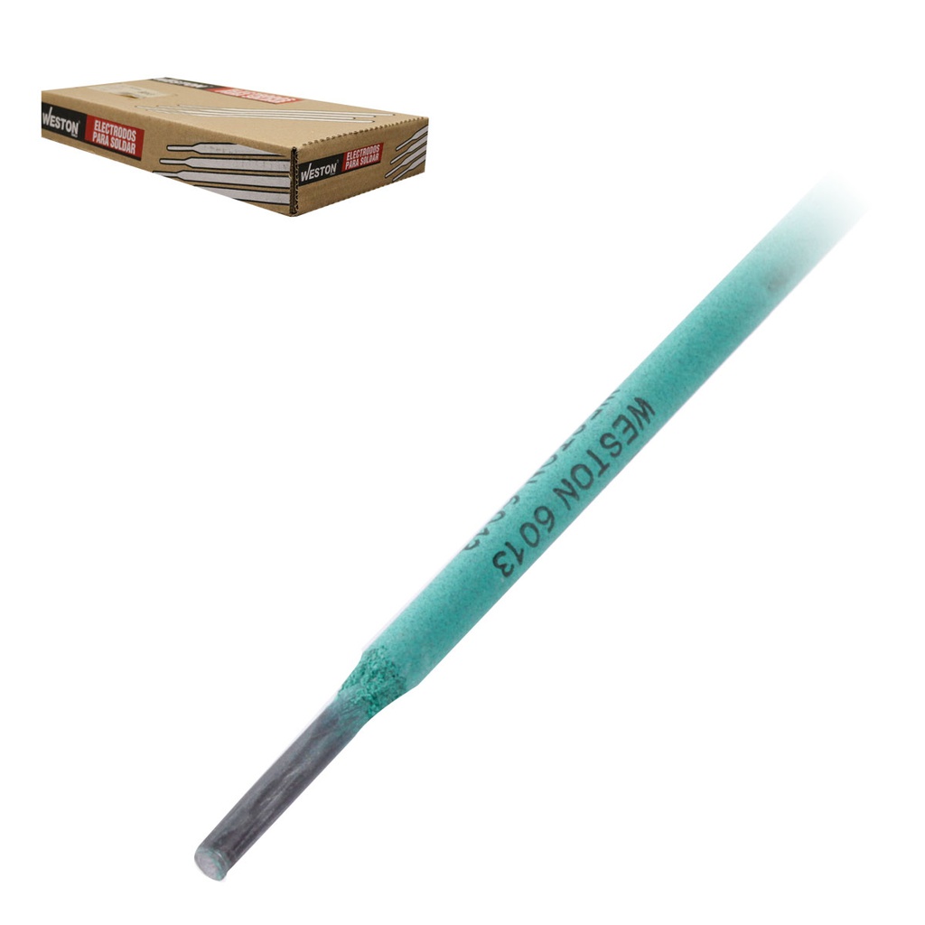 ELECTRODO PARA SOLDAR 6013 1/8"- 350MM 10KG VERDE