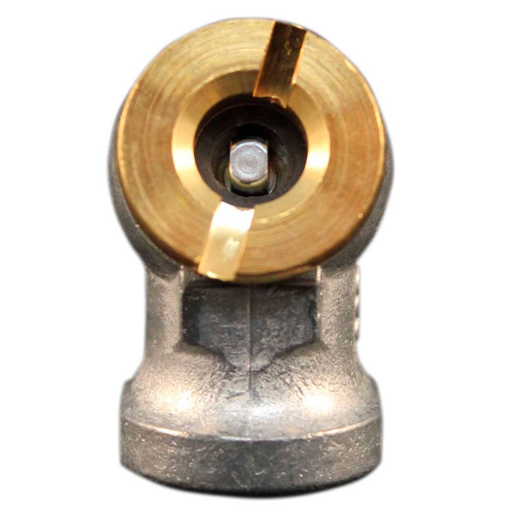VALVULA PARA INFLAR SENCILLA 1/4"NPT CON ENTRADA HEMBRA  Mod  699BK