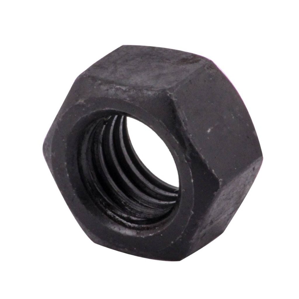 TUERCA HEXAGONAL  GR. 2H NEGRA 1/2-13 (Precio x Caja c/200 pzas)