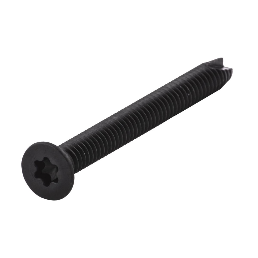 TORNILLO  C.PLANA TORX T/23 NEGRO 1/4X1-1/2  (Precio x Pza - Caja c/200 pzas)