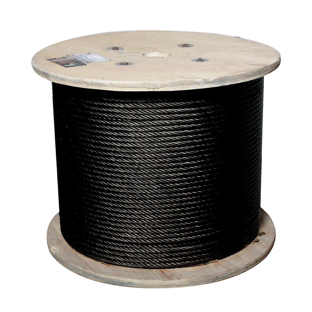 CABLE ACERO ALMA ACERO 1/4&quot; 6X19 500mts
