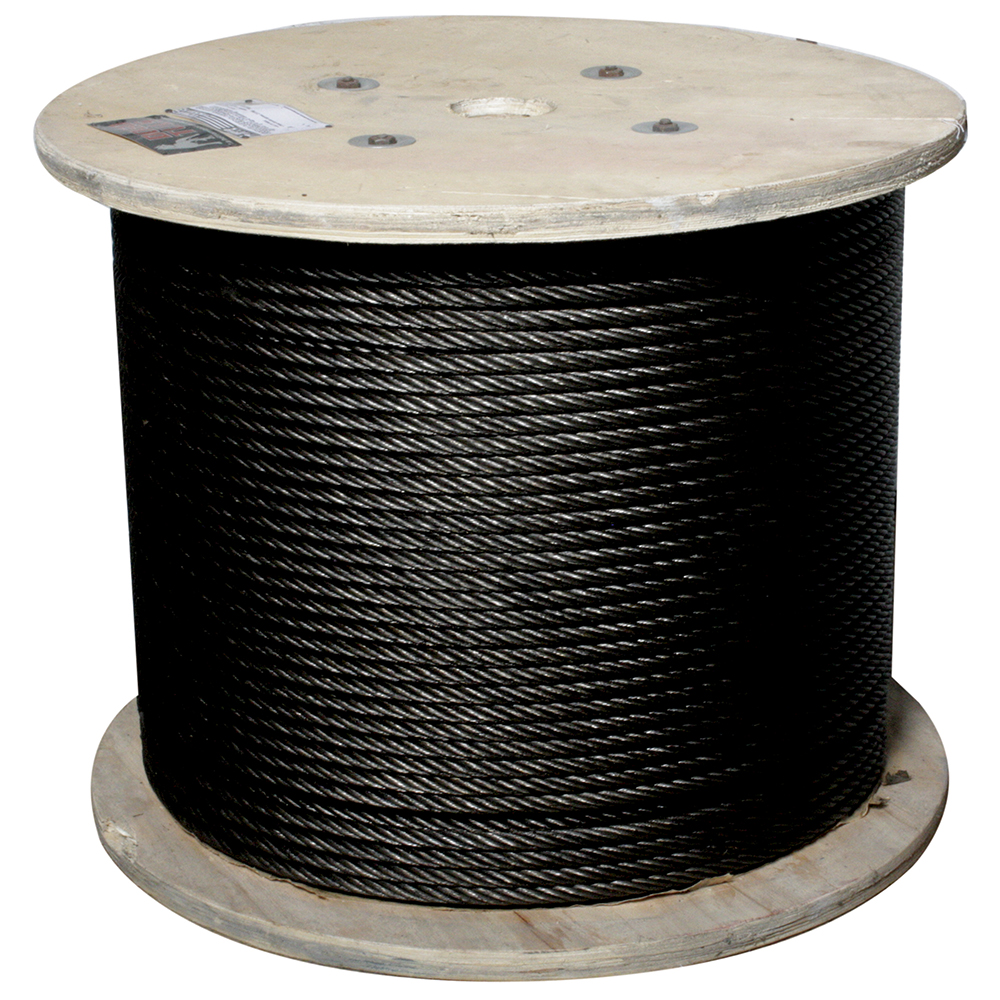 CABLE ACERO ALMA FIBRA 5/16&quot; 6X19 500mts