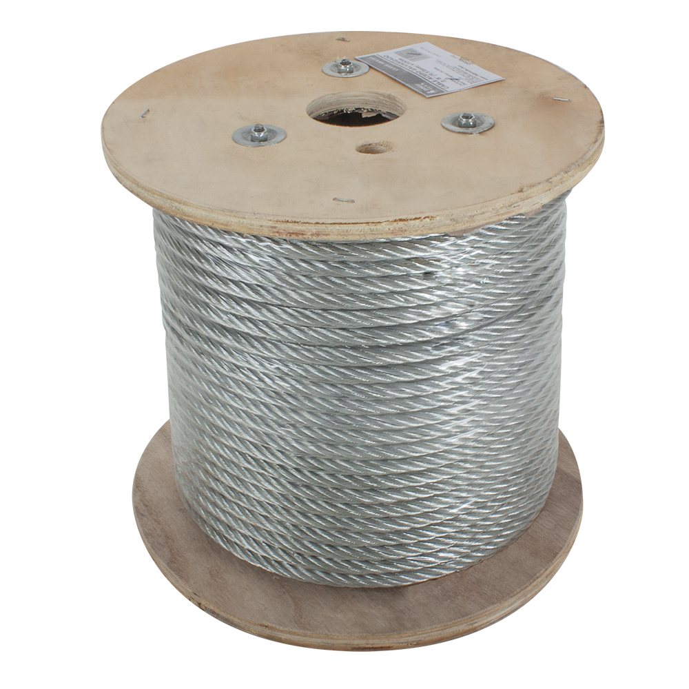 CABLE ACERO GALVANIZADO 3/8&quot; 7X19 100mt