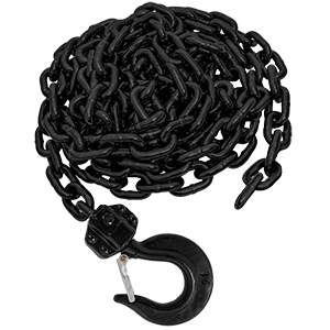 CADENA G80 8X24MM LEVANTE 10M CON GANCHO