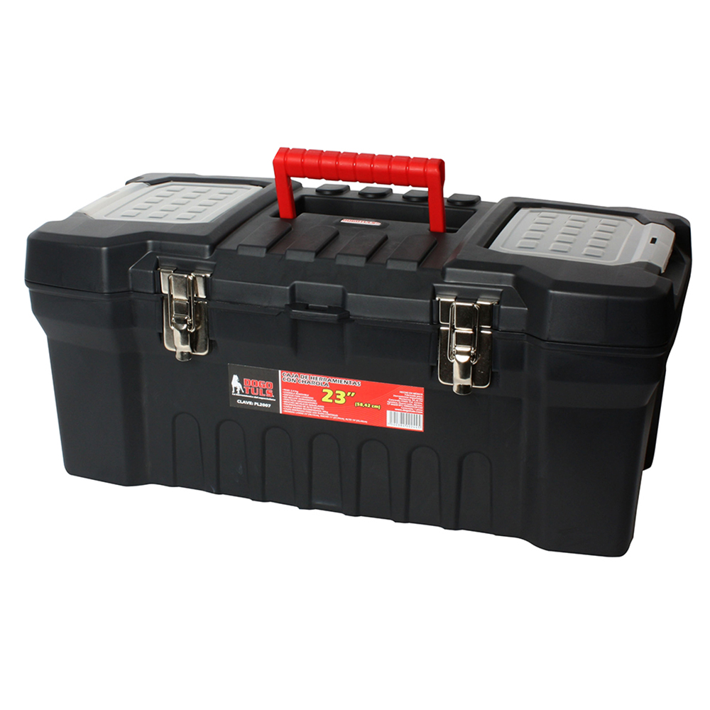 CAJA HERRAMIENTA 23&quot; BROCHE METALICO