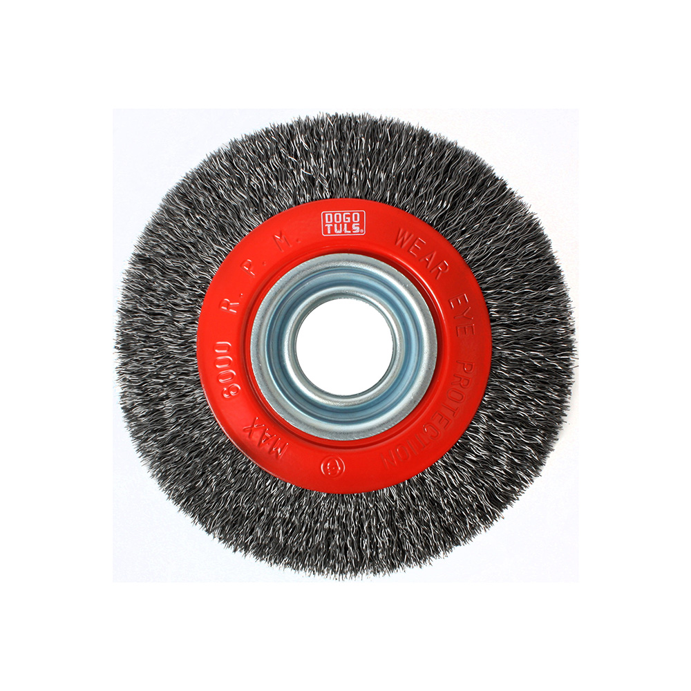 CARDA CIRCULAR 6&quot; ONDULADO 3/4&quot; ANCHO