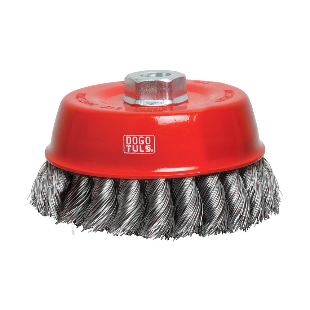 CARDA DE COPA 3&quot; TRENZADO ENT 5/8&quot;-11NC
