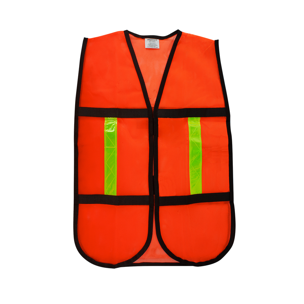 CHALECO MALLA NARANJA DE SEGURIDAD D2