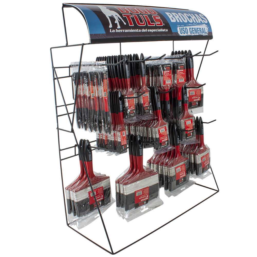 EXHIBIDOR BROCHA DOGOTULS 144 PZAS