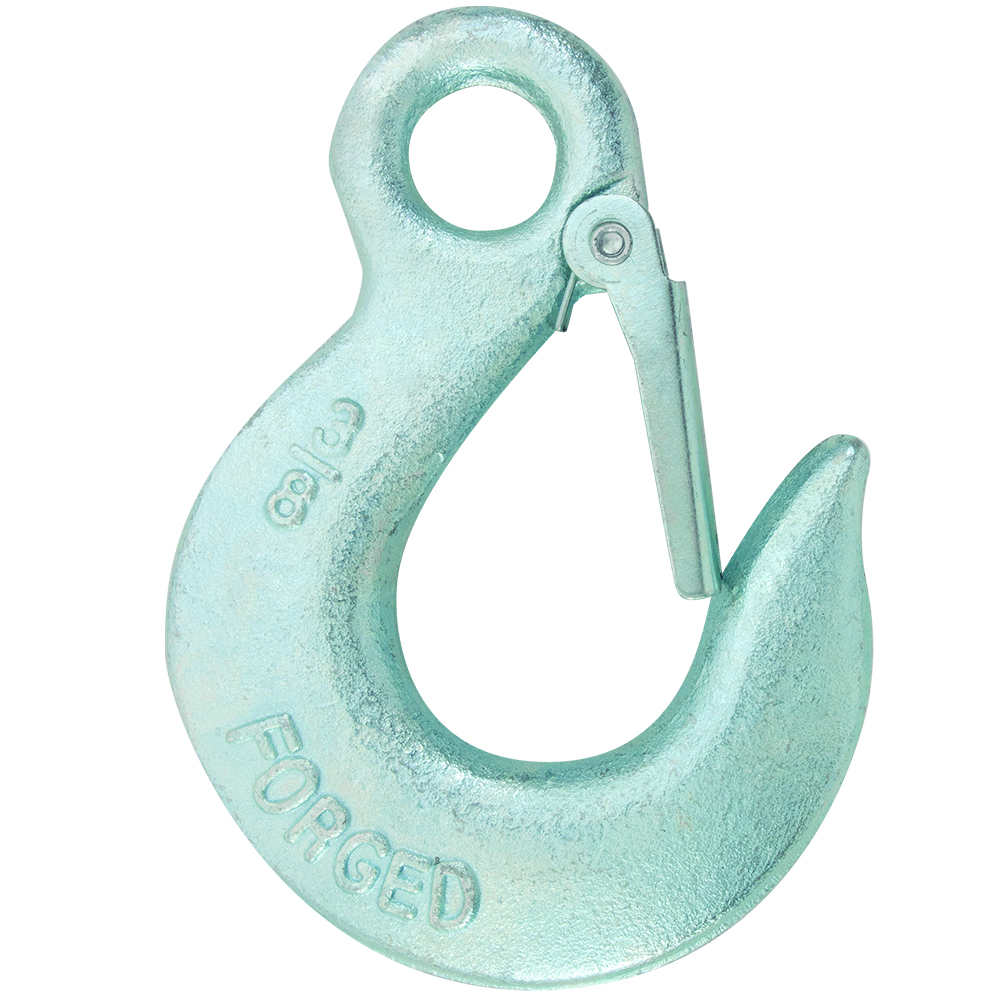 GANCHO FORJADO 3/8" OJO C/SEGURO P/CARGA