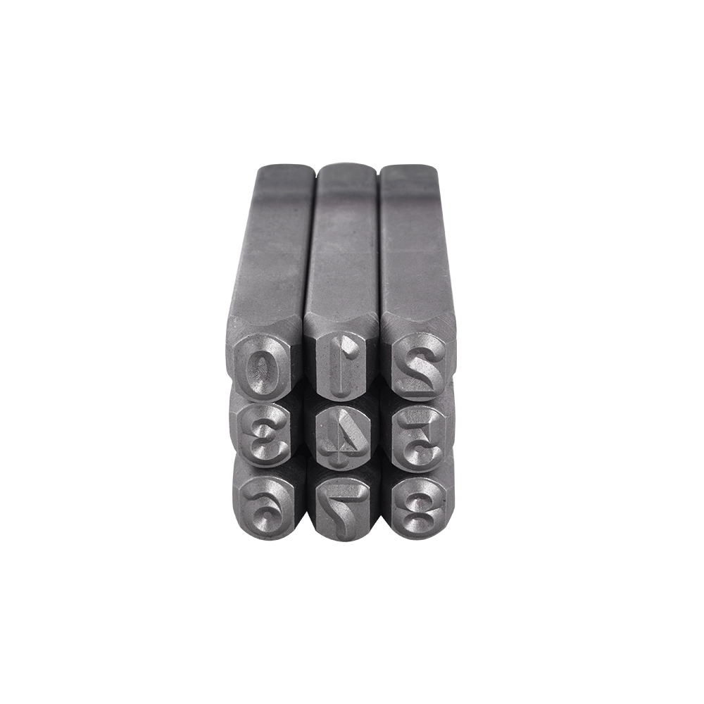 JGO DE NUMEROS 3/16&quot; GOLPE DE ACERO 5mm