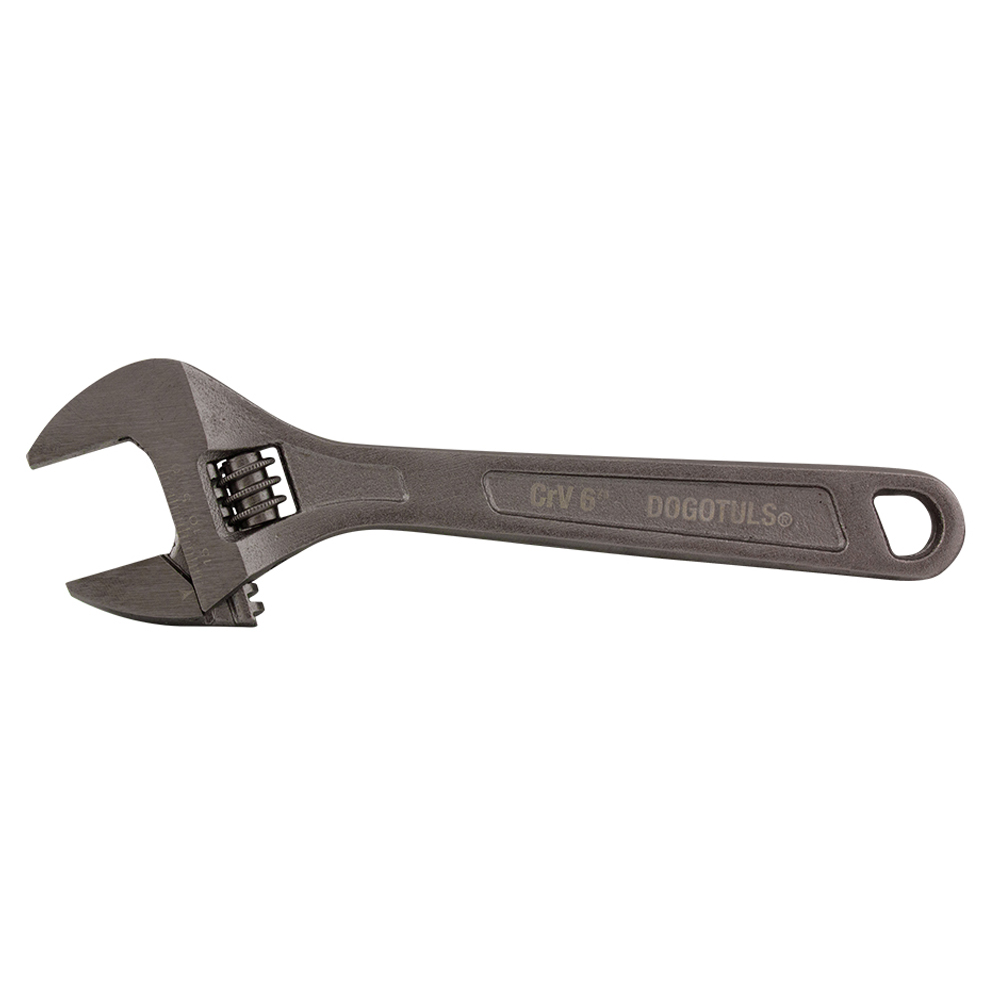LLAVE AJUSTABLE 6" CRV NIQUEL NEGRO