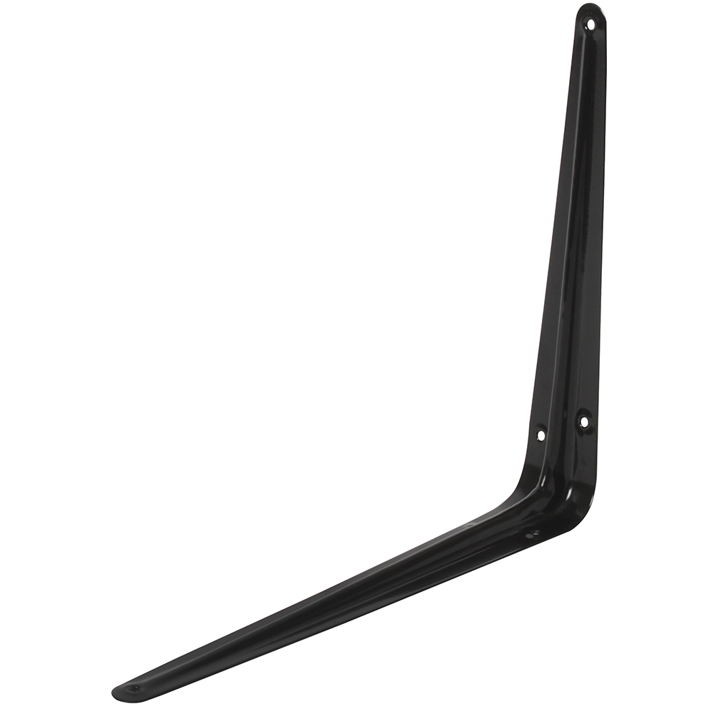 MENSULA DE ACERO NEGRA 5&quot;X 6&quot;