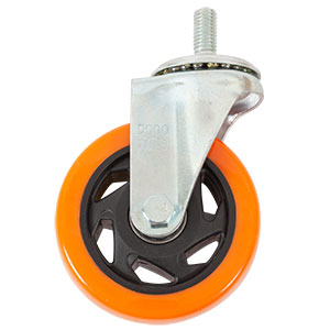 RODAJA PVC NARANJA ESPI ROSC 1/2 GIRA 4"