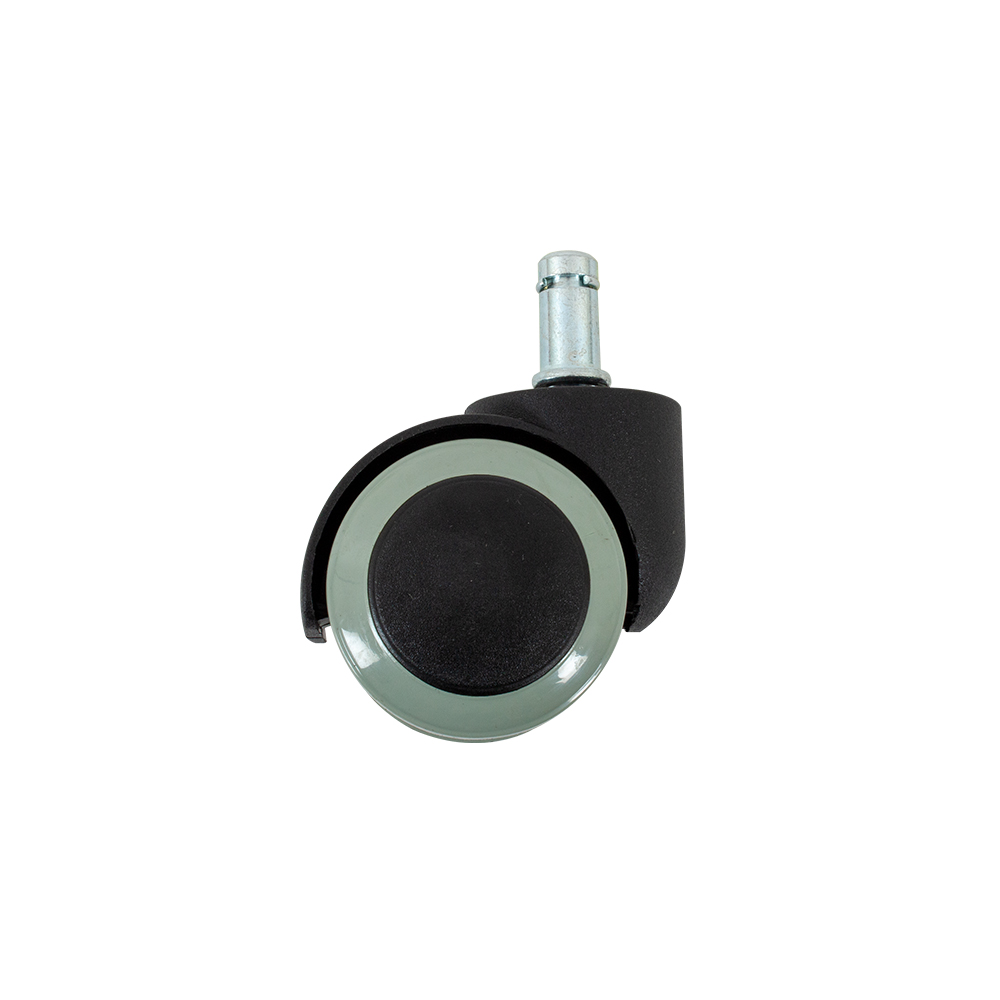 RODAJA YOYO PU ESPIGA ARILLO Y BASE 50MM
