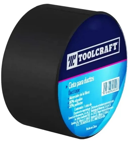 CINTA DUCTOS NEGRA 48 MM X 45 M