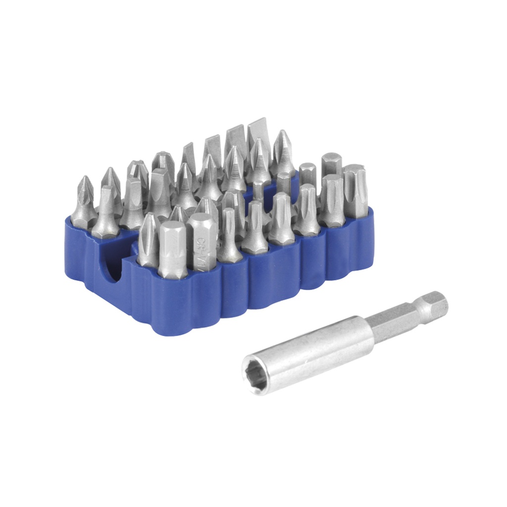 PUNTAS 1/4&quot; DESARMADOR JUEGO 33 PIEZAS