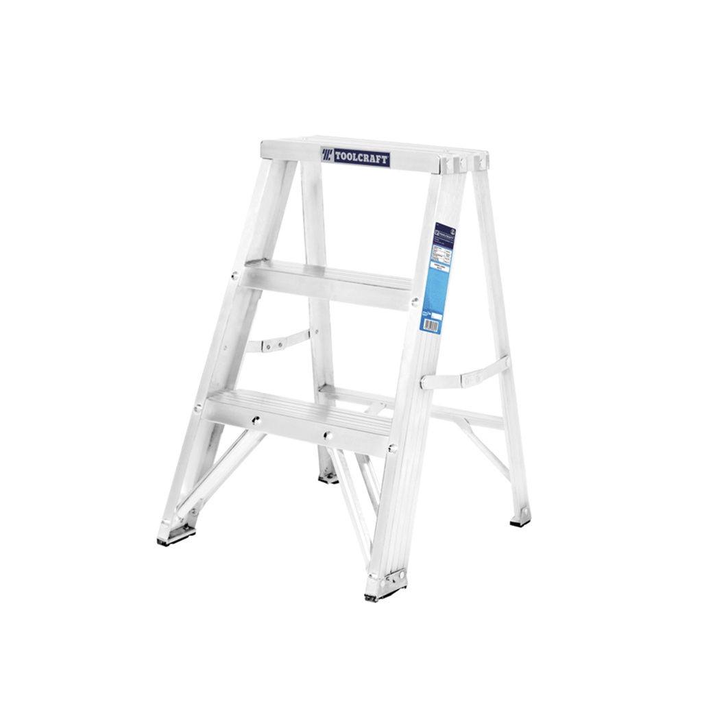 ESCALERITA DE ALUMINIO TAPA METALICA