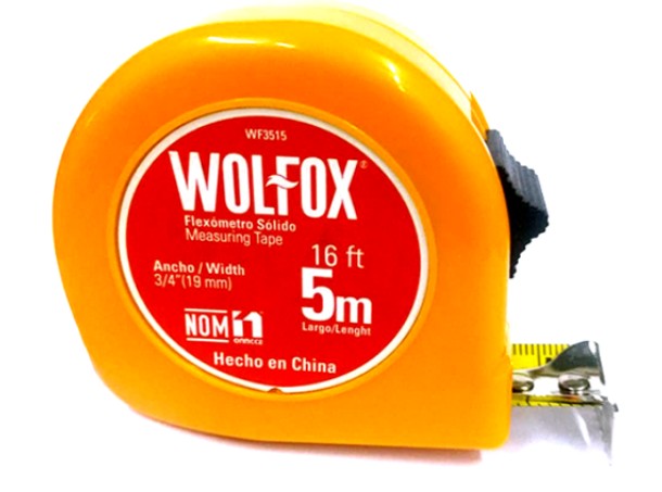 FLEXOMETRO 5M X 19MM (3/4&quot;) TARJETA CON 9 PZ VERDE NEON