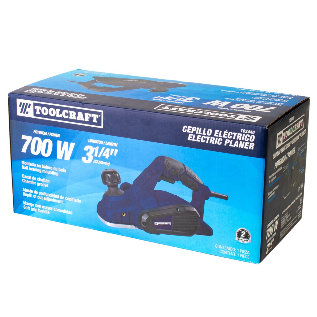 CEPILLO ELECTRICO 3 1/4&quot; 900W