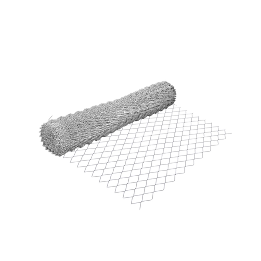 MALLA CICLONICA GALV 55X55 CAL11 ROLLO DE 1.50 X 20M