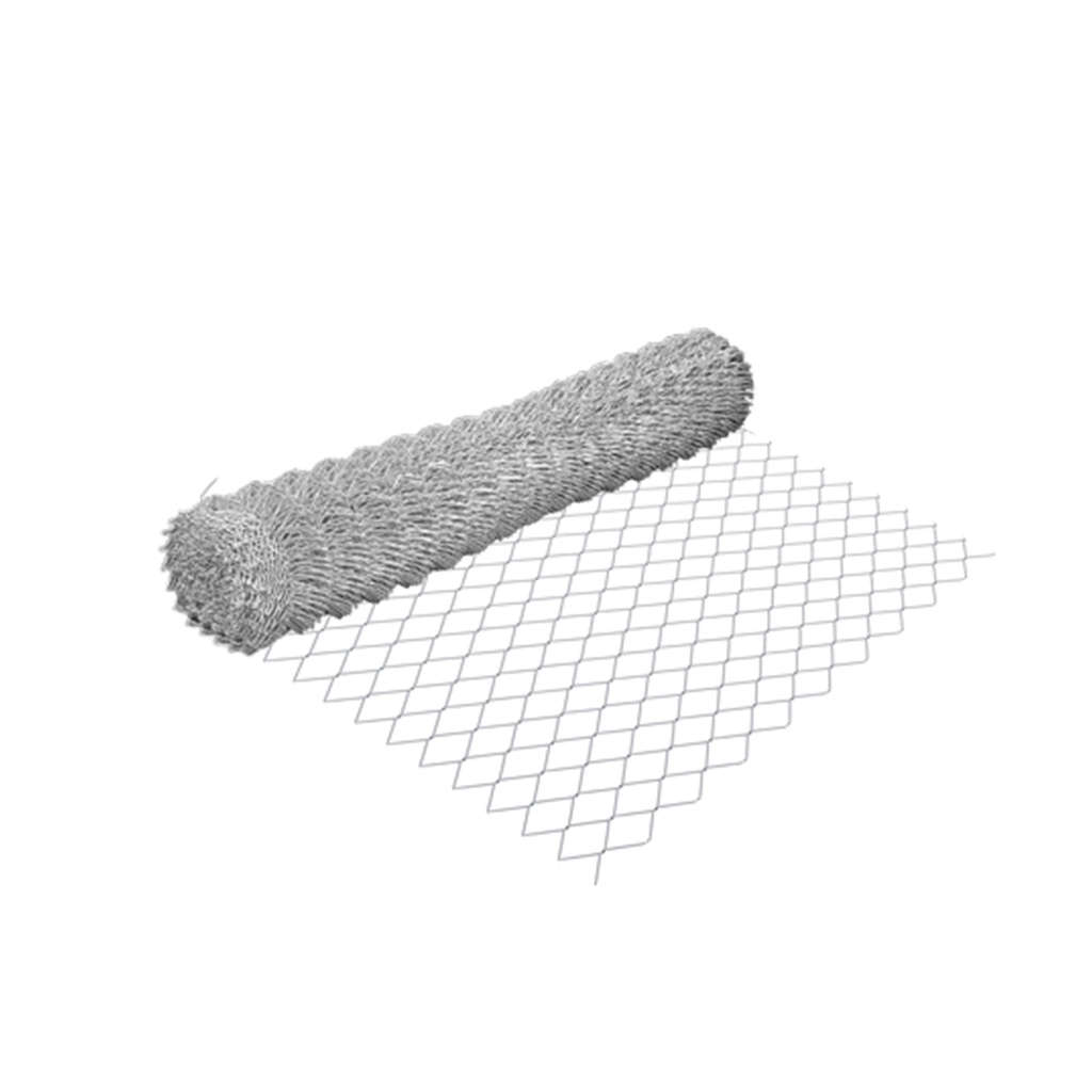 MALLA CICLONICA GALV 55X55 CAL12.5 ROLLO DE 1.50 X 20M