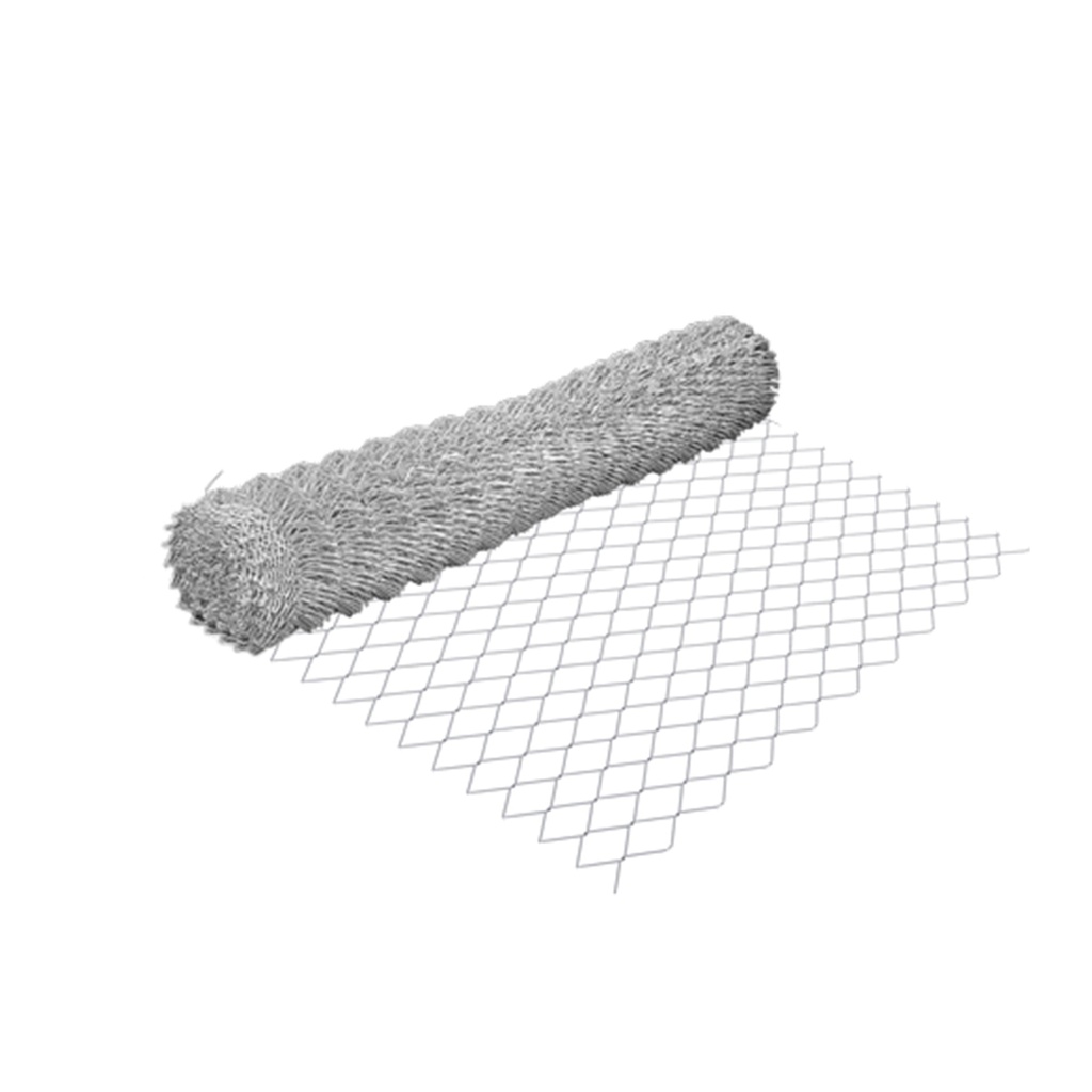MALLA CICLONICA GALV 69X69 CAL13 ROLLO DE 1.50 X 20M