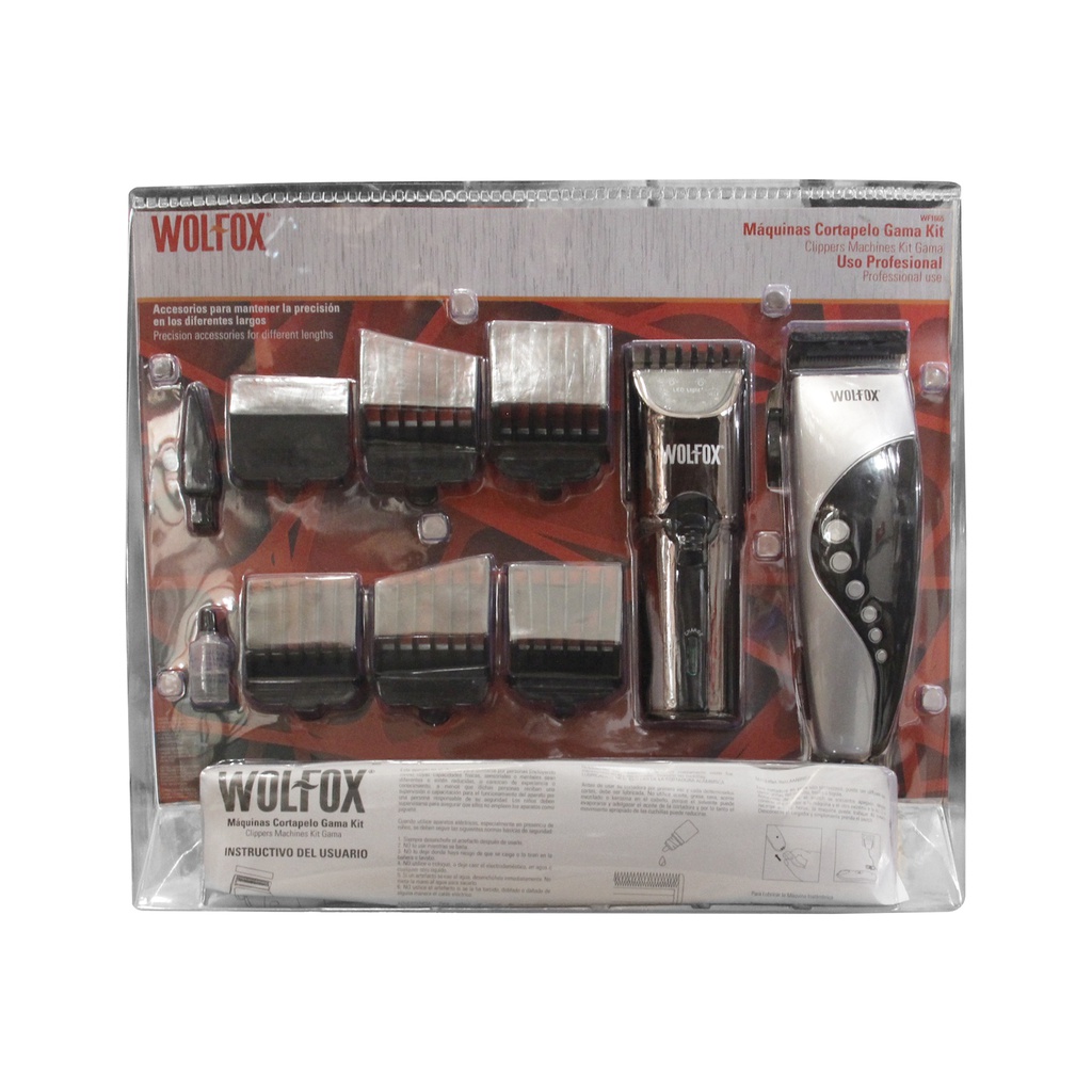 MAQUINA CORTAPELO GAMA KIT