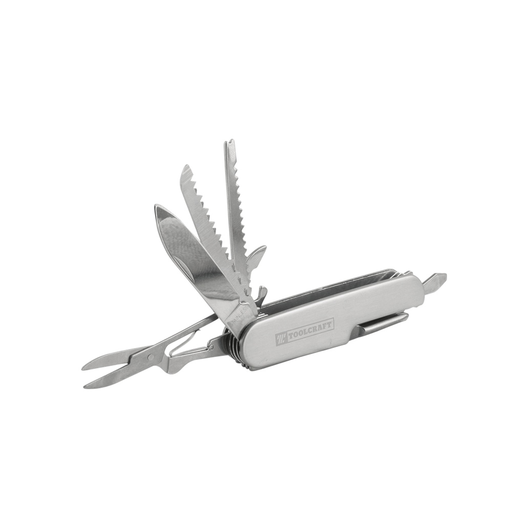 NAVAJA TIPO SUIZA 10 EN 1 ACERO INOXIDABLE